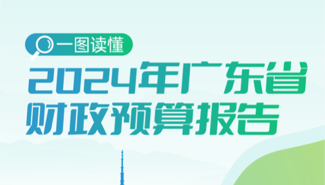 一圖讀懂2024年廣東省財政預(yù)算報告